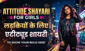 Attaitude Shayari for Girls in Hindi to Show Your Bold Side