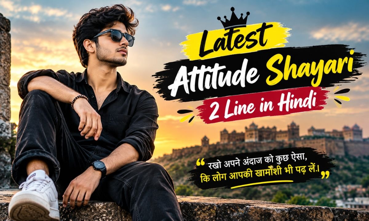 Latest Attitude Shayari 2 Line in Hindi