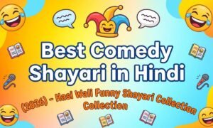 Best Comedy Shayari in Hindi (2026) – Hasi Wali Funny Shayari Collec
